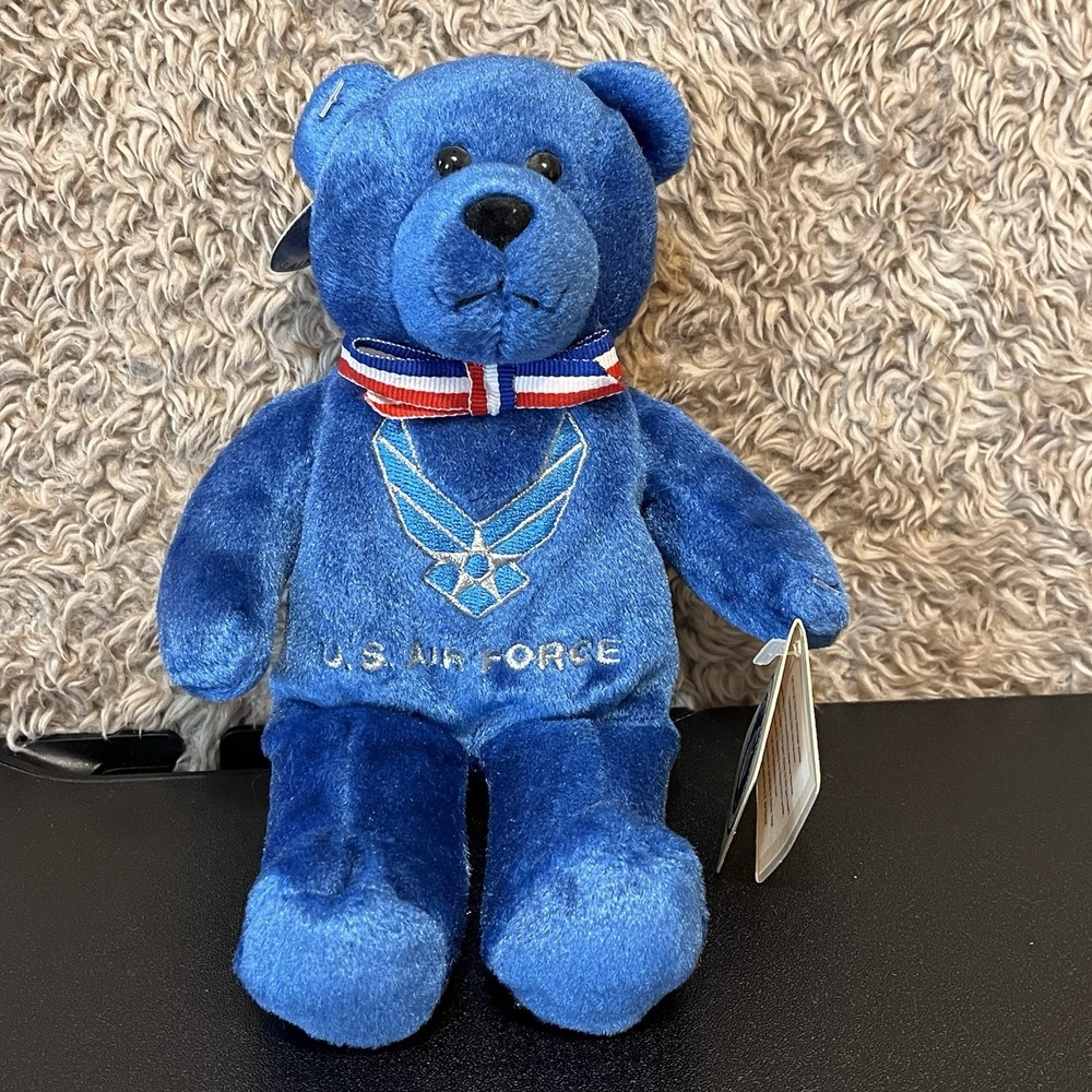 2004 Holy Bears US Air Force Plush Bear Military Bear Stuffed Toy w/ MINT Tags